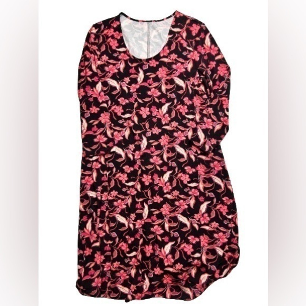 Garnet Hill Seamed Knit‎ Trapeze Dress